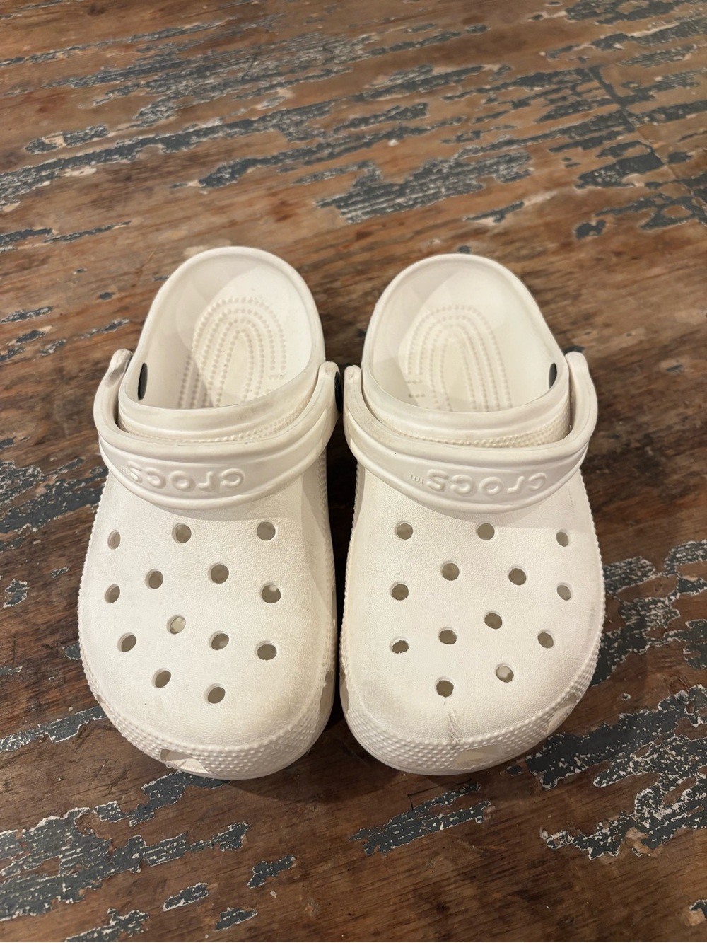 CROCS Classic Clog Sandals in White